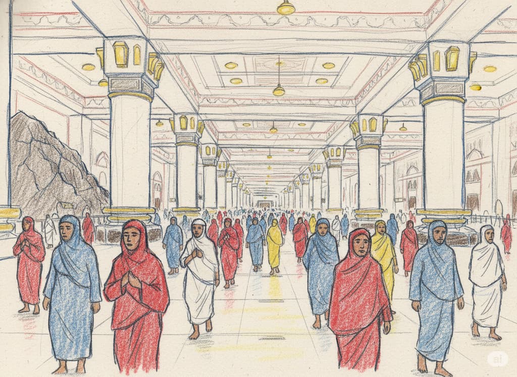 Sa'i: Between Safa and Marwa
